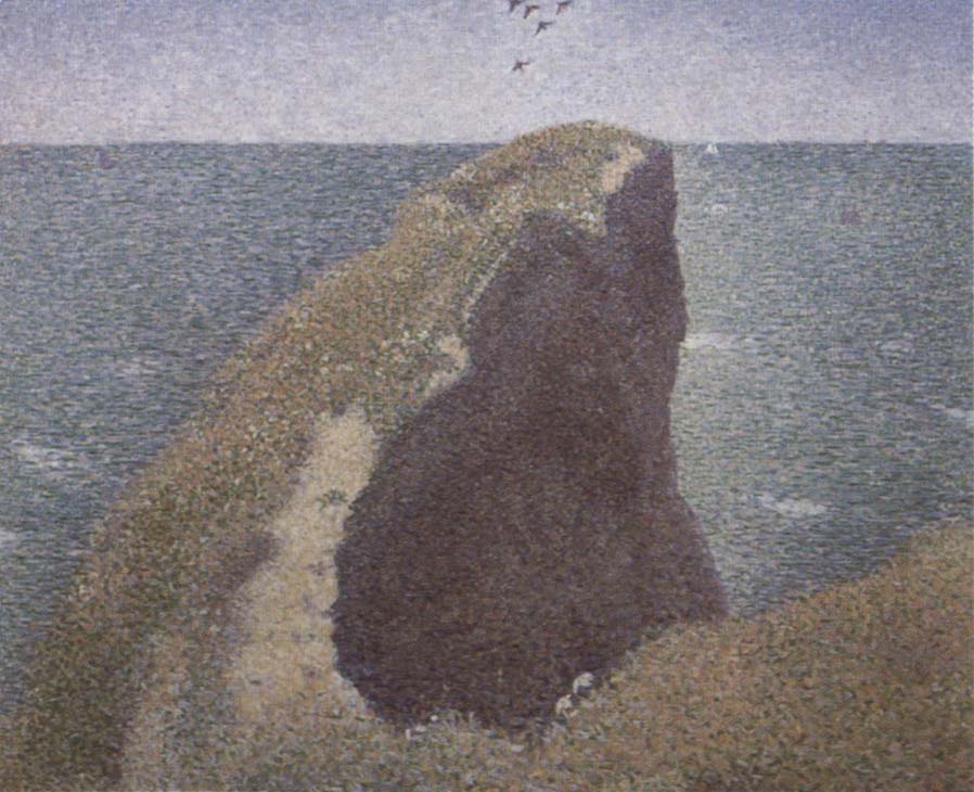 Georges Seurat Bec du Hoc,Grandcamp